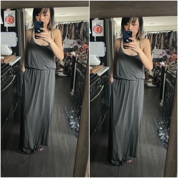 Boho Minimalist Cami Pocket Maxi Dress - Picture 9 of 11